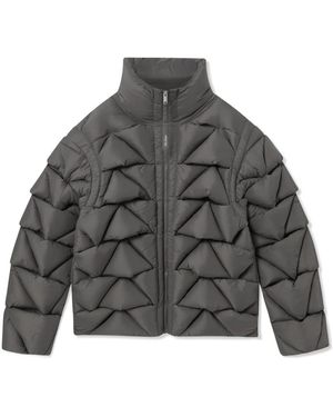 Axel Arigato Gebreide Pufferjas - Grijs