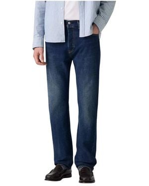 Levi's Rechte Jeans - Blauw