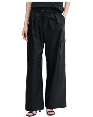Blauer Wide Trousers - Nero