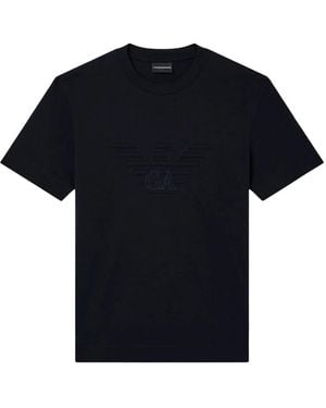 Emporio Armani T-Shirts - Black
