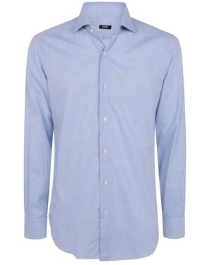 Barba Napoli Overhemden ,Blauw ,Formal Shirts