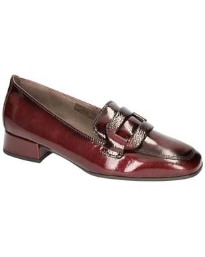 Gabor Rock Lack Penny Loafer - Bruin