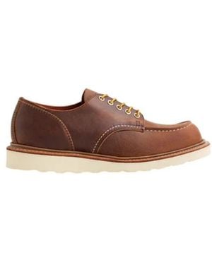 Red Wing Kupfer Moc Oxford Schuhe - Braun