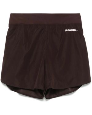 Jil Sander Short Shorts - Marrone