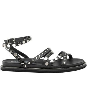 Cult Flat Sandals - Black