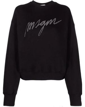 MSGM Sweatshirts - Negro