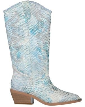 Alma En Pena. Cowboy Boots - Azul