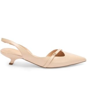 Oltre Spitz Pumps Mit Fesselriemen - Pink