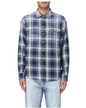 DSquared² Casual Shirts - Blauw