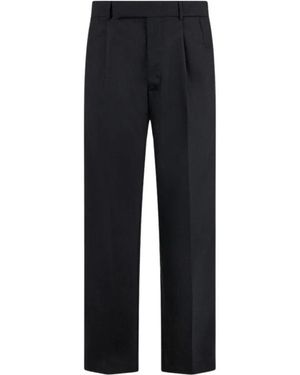 Roberto Cavalli Broeken ,Zwart ,Wol Elegante Broeken