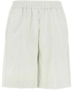 Nude Casual Shorts - Blanco