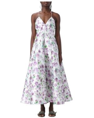 Philosophy Di Lorenzo Serafini Maxi Dresses - Blu
