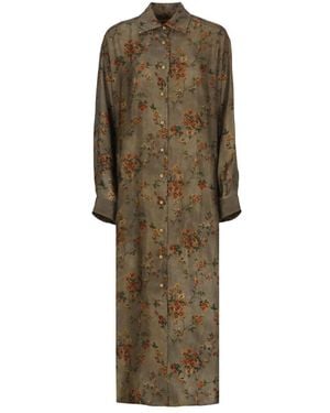 Uma Wang Shirt Dresses - Vert