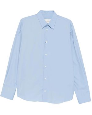Ami Paris Tailor Embroidered Ami De Coeur Overhemd - Blauw