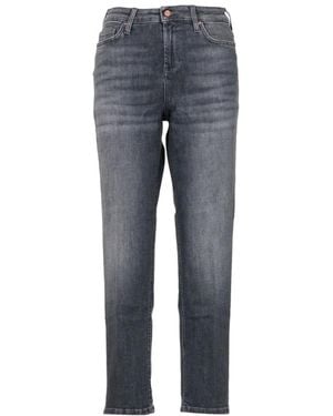 Don The Fuller Comfort Denim Jeans Met Delavé Effect - Blauw