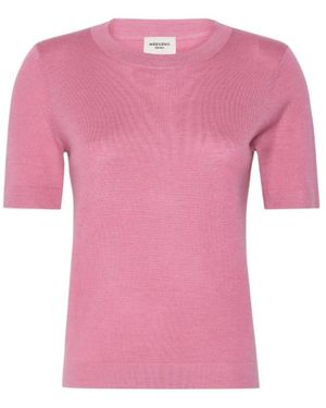Weekend by Maxmara Round-Neck Knitwear - Rose