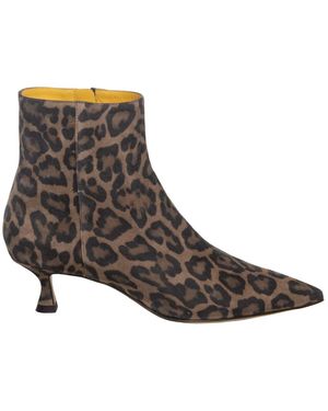 Mara Bini Heeled Boots - Marron