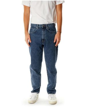 Edwin Relaxed Tapered Fit Jeans - Blauw