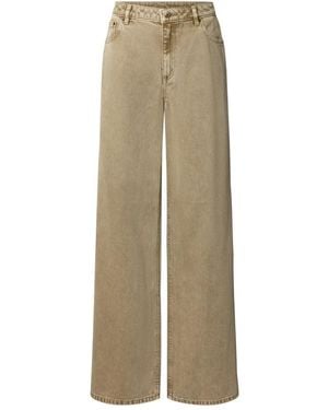 Michael Kors Wide Jeans - Natural