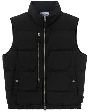 Stone Island Vests - Negro