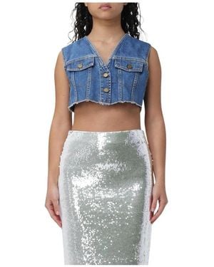 Philosophy Di Lorenzo Serafini Vests - Blauw