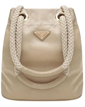 Prada Bucket Bags - Natural