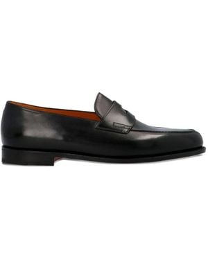 John Lobb Loafers - Black