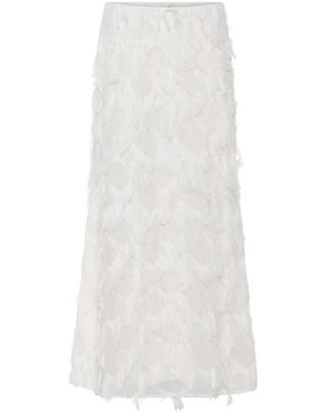 Bruuns Bazaar Maxi Skirts - White