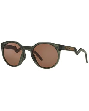 Oakley Hstn sonnenbrille in olive ink/prizm tungsten - Braun