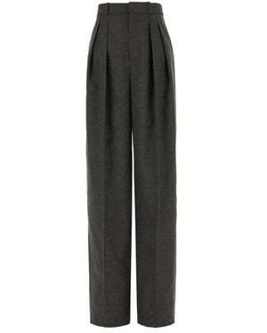 Saint Laurent Stylische Hosen Für Männer Und Frauen - Schwarz
