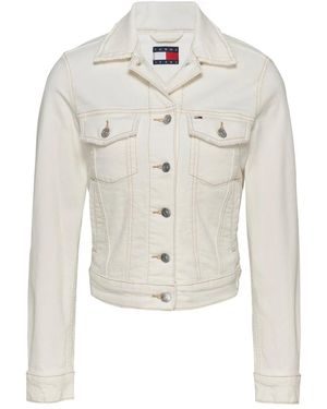 Tommy Hilfiger Denim Jackets - White