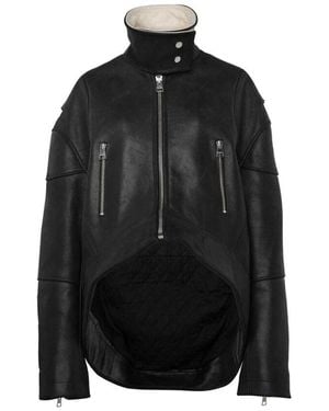 JW Anderson Leather Jackets - Black