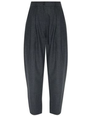 Studio Nicholson Wollen Broek Acuna - Zwart