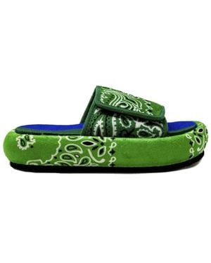 ARIZONA LOVE Bandana plateau sandalen - grün/blau