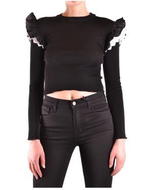 Philosophy Di Lorenzo Serafini Round-Neck Knitwear - Black
