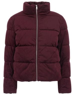 Ralph Lauren Jassen ,Rood ,Leer Vv Poly Pffr-Insulated Coat - Paars