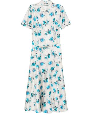Tory Burch Shirt Dresses - Azul