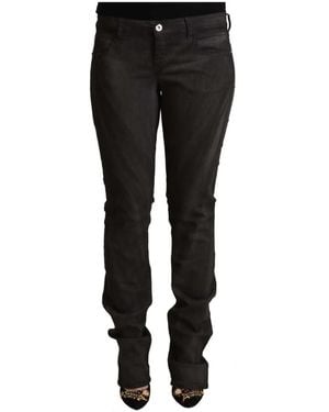CoSTUME NATIONAL Slim-Fit Trousers - Black