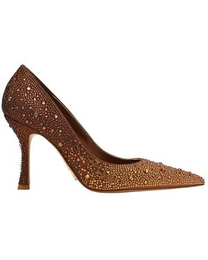 Steve Madden Schoenen ,Bruin ,Satijn Catarina Plateau Pomp