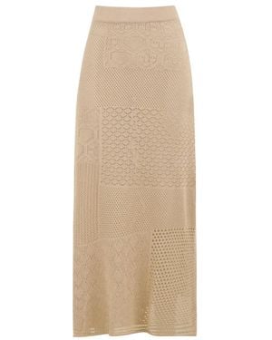 Akep Maxi Skirts - Neutro
