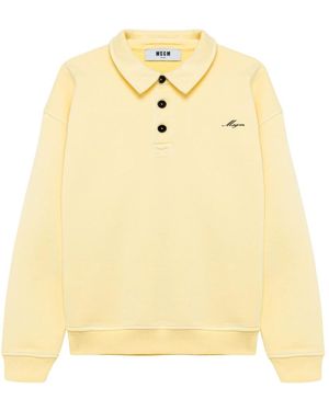 MSGM Sweatshirts - Giallo