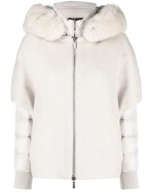 Moorer Winter Jackets - Blanco