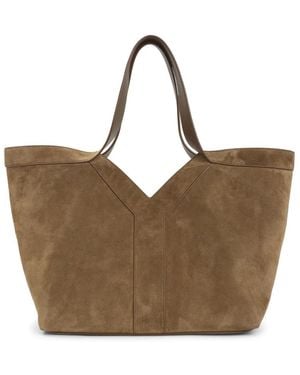 Saint Laurent Tote Bags - Marrón