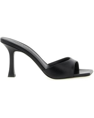 Magda Butrym Heeled Mules - Negro