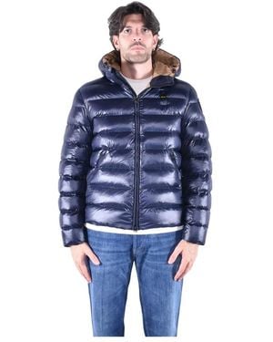 Blauer Adams Jacke - Blau