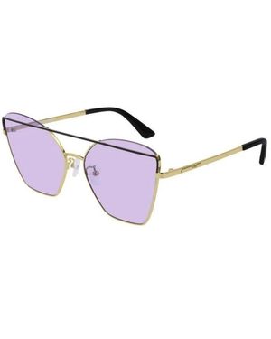 McQueen Mq0163S 005 Sonnenbrille - Lila