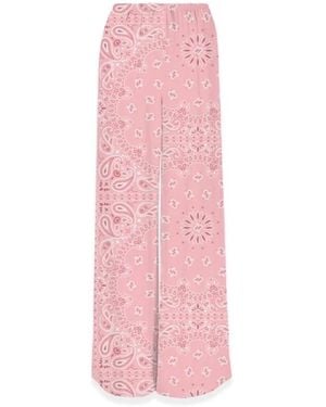 MC2 Saint Barth Wide Trousers - Pink