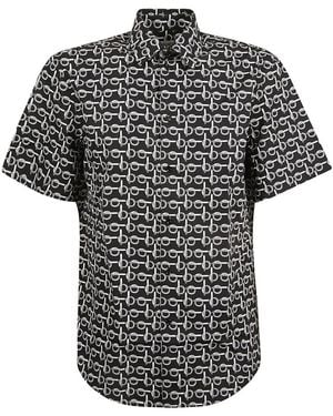 Burberry Short Sleeve Shirts - Black