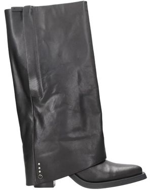 Ash Cowboy Boots - Gris