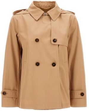 Herno Double-Breasted Coats - Neutre